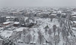 Düzce'de Kar Yağışı Trafiği Olumsuz Etkiledi