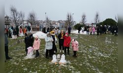 Arnavutköy'de Eğlenceli Kar Festivali Gerçekleşti