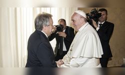 Guterres, Papa Franciscus'a Şifa Diledi