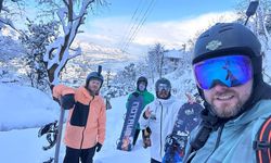 Ordu Sokaklarında Snowboard Keyfi