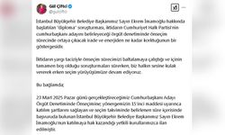 İmamoğlu, CHP'nin Ön Seçim Adayı Olarak Duyuruldu