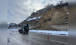 Ordu'da Heyelan Anları Kameralara Yansıdı