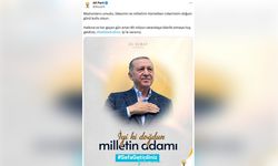 Cumhurbaşkanı Erdoğan'a AK Parti'den Doğum Günü Kutlaması