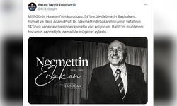 Cumhurbaşkanı Erdoğan, Merhum Erbakan'ı Unutmadı