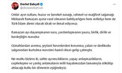 Bahçeli, Ramazan Ayı'nı Kutladı