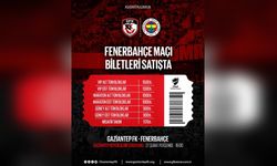 Gaziantep FK ve Fenerbahçe Maçının Biletleri Satışa Sunuldu