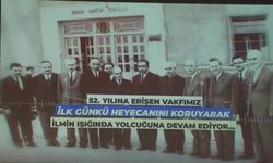 İlim Yayma Vakfı'nın 54. Genel Kurul Toplantısı İstanbul'da Gerçekleşti