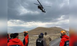 Askeri Helikopter, Yaralı Dağcı İçin Hava Destek Görevi Üstlendi