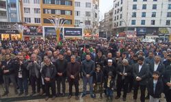 Batman'da İsrail'e Yönelik Protesto Gerçekleşti