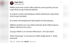 Özgür Özel, Milletin Gücüne Vurgu Yaptı