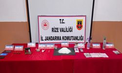 Rize'de Uyuşturucu Operasyonu Görüntülendi