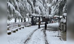 Boztepe Seyir Terası'nda Büyüleyici Kar Manzarası