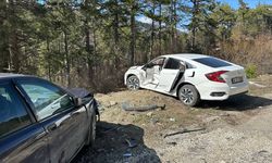 Kahramanmaraş'ta meydana gelen trafik kazasında iki kişi yaralandı