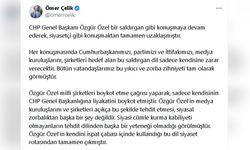 Çelik'ten Özgür Özel'e Boykot Tepkisi