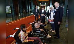 Cumhurbaşkanı Erdoğan, Engelli Kız Çocuklarını Kabul Etti