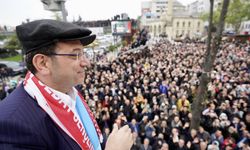 İmamoğlu'nun memleketi Trabzon'da Atatürk Meydan'ında gözaltı tepkisi!