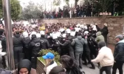 Polisten İstanbul Üniversitesi öğrencilerine Ekrem İmamoğlu müdehalesi