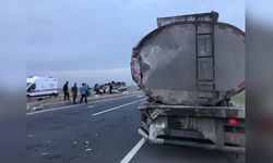 Kamyonet Tankere Çarptı, Küçük Mehmet Ali Hayatını Kaybetti