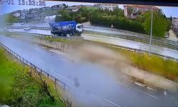 Büyükçekmece’de 30 Saniyede İki Kaza Kamerada
