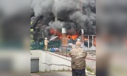 Pendik'te İş Yerinde Çıkan Yangın Korkuttu