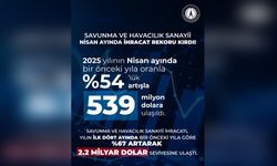 Nisan Ayında Savunma Sanayi İhracatı 539 Milyon Dolara Ulaştı