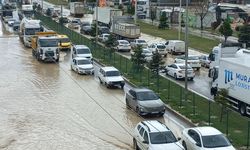 Malatya'yı Etkisi Altına Alan Sağanak Yağışlar Şehri Olumsuz Etkiledi