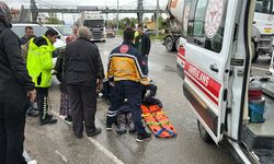 Üstgeçit Yerine Çevreyolunu Kullanan Yaya Otomobil Çarpmasıyla Yaralandı