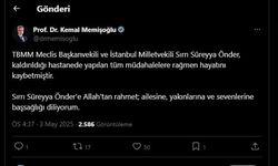 Sırrı Süreyya Önder İçin Siyasilerden Başsağlığı Mesajları Yağdı
