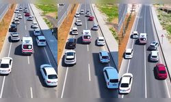 Batman'da Fermuar Sistemiyle Trafik Güvenliği Tatbikatı Gerçekleştirildi