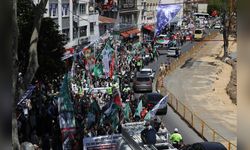 İstanbul’da Gazze İçin ABD Konsolosluğu Önünde Yürüyüş Gerçekleşti