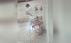 Gaziantep'te Motosiklet Hırsızlığı Güvenlik Kamerasına Yansıdı