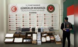 Kapıkule'de TIR'da elektronik sigara ve ilaç ele geçirildi