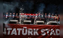 Kumluca Atatürk Stadyumu Resmi Törenle Hizmete Açıldı