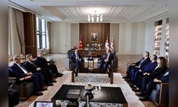 Sanayi ve Teknoloji Bakanı Kacır, KKTC Cumhurbaşkanı Tatar ile Görüşme Gerçekleştirdi