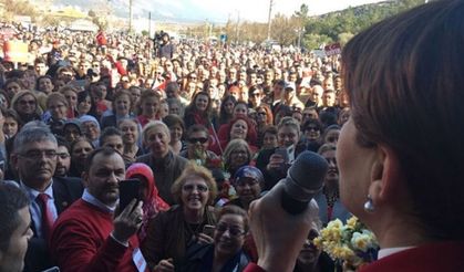 Toplantı değil  miting oldu