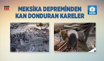 Meksika depreminden  kan donduran kareler