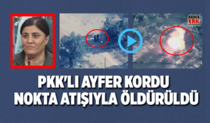 PKK'lı Ayfer Kordu   nokta atışıyla öldürüldü
