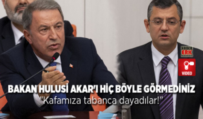 Bakan Hulusi Akar'ı hiç böyle görmediniz