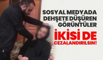 Sosyal medyada dehşete düşüren görüntüler