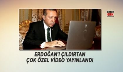  Erdoğan’ı çıldırtan  çok özel video yayınlandı