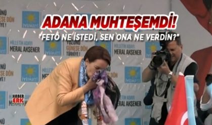 Akşener Adana'da