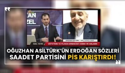 Oğuzhan Asiltürk’ün Erdoğan sözleri partiyi pis karıştırdı!