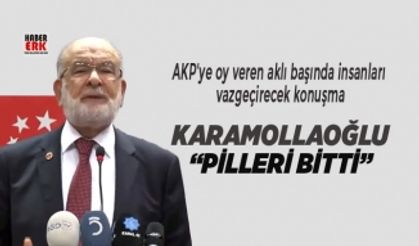 Karamollaoğlu “Pilleri Bitti”