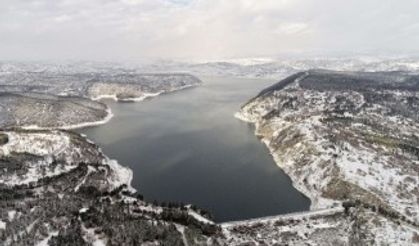 Ankara’nın barajlarında kar bereketi