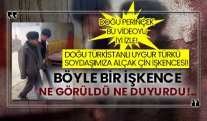 Doğu Perinçek bu videoyu iyi izle!  Doğu Türkistanlı Uygur Türkü soydaşımıza alçak Çin işkencesi!  Böyle bir işkence ne görüldü ne duyurdu!..