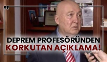 Deprem profesöründen korkutan açıklama!