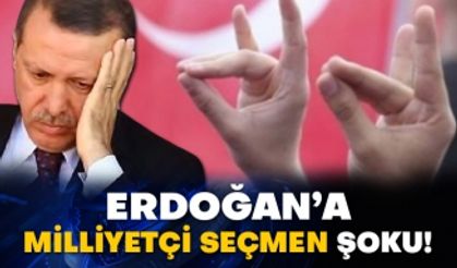 Erdoğan’a Milliyetçi seçmen şoku!