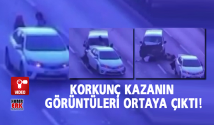 İnanılmaz kazanın görüntüleri ortaya çıktı