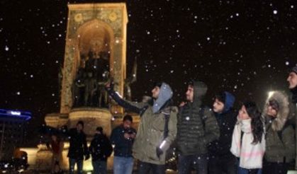 İstanbul beyaza büründü