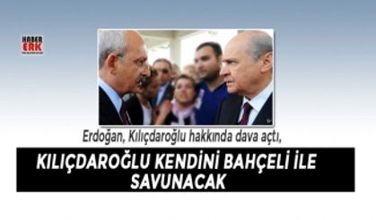 Kılıçdaroğlu, Erdoğan'a karşı kendini Bahçeli ile savunacak